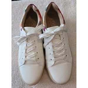 Soul Naturalizer Sneakers Size 7 M White & Florial